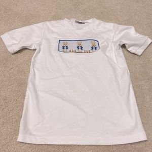 Stellybelly Smocked Peter Rabbit Shirt